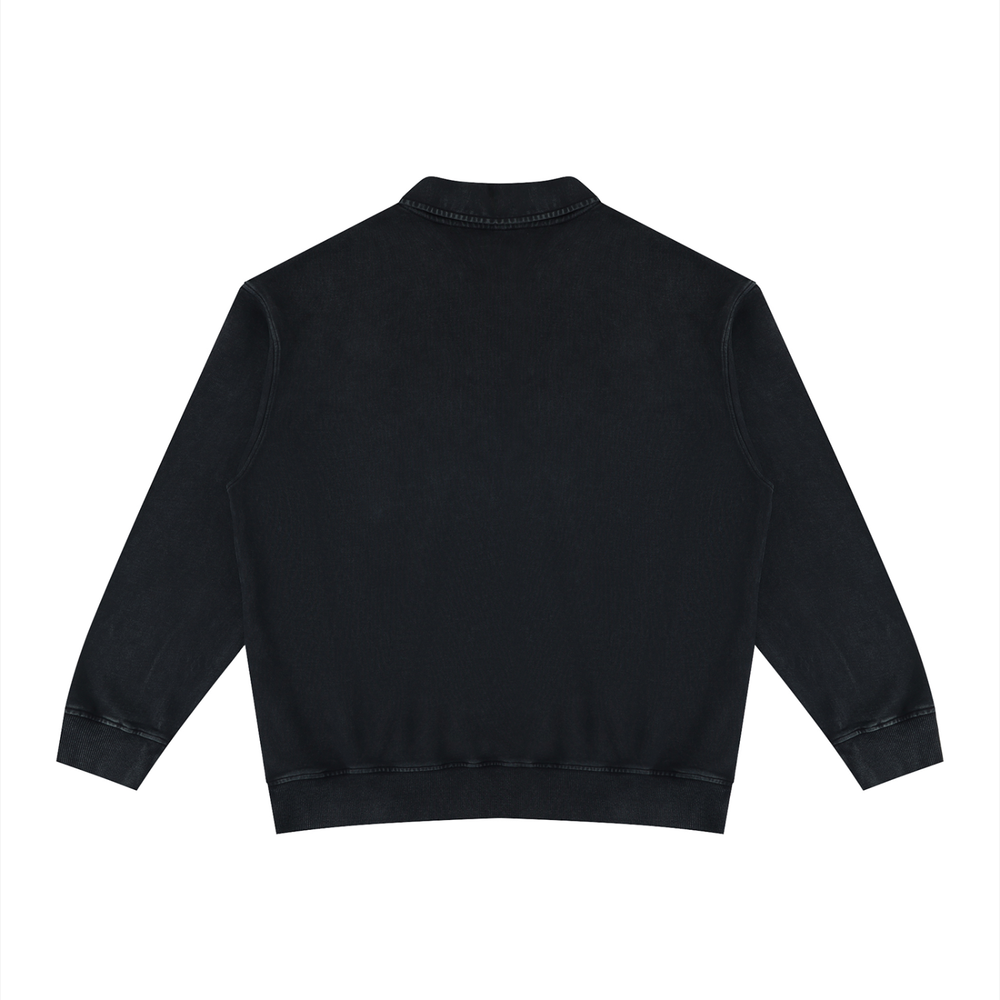 Huxley Crest Vintage Polo Sweatshirt