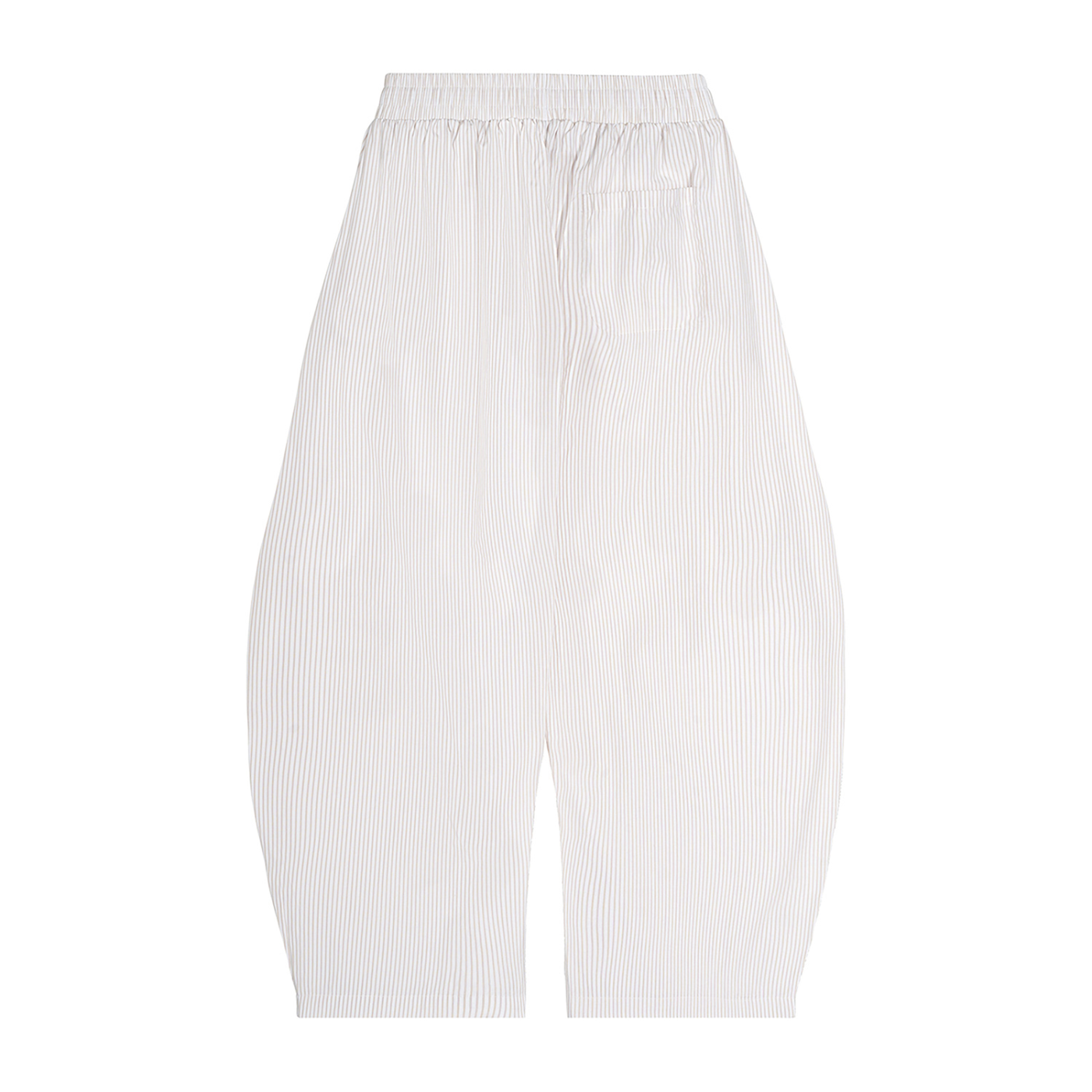 Euro Summer Pinstripe Barrel Pants-4