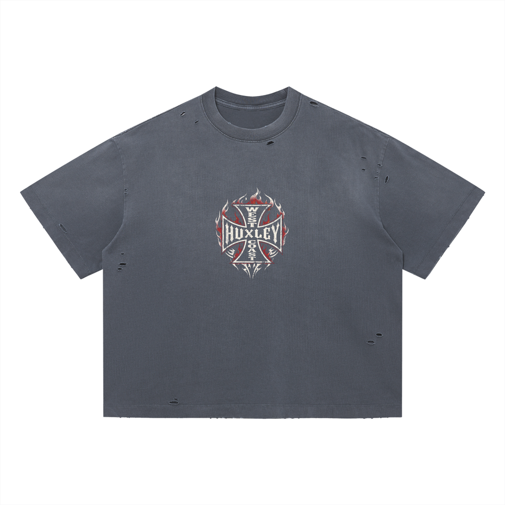West Coast Vintage Distressed T-Shirt