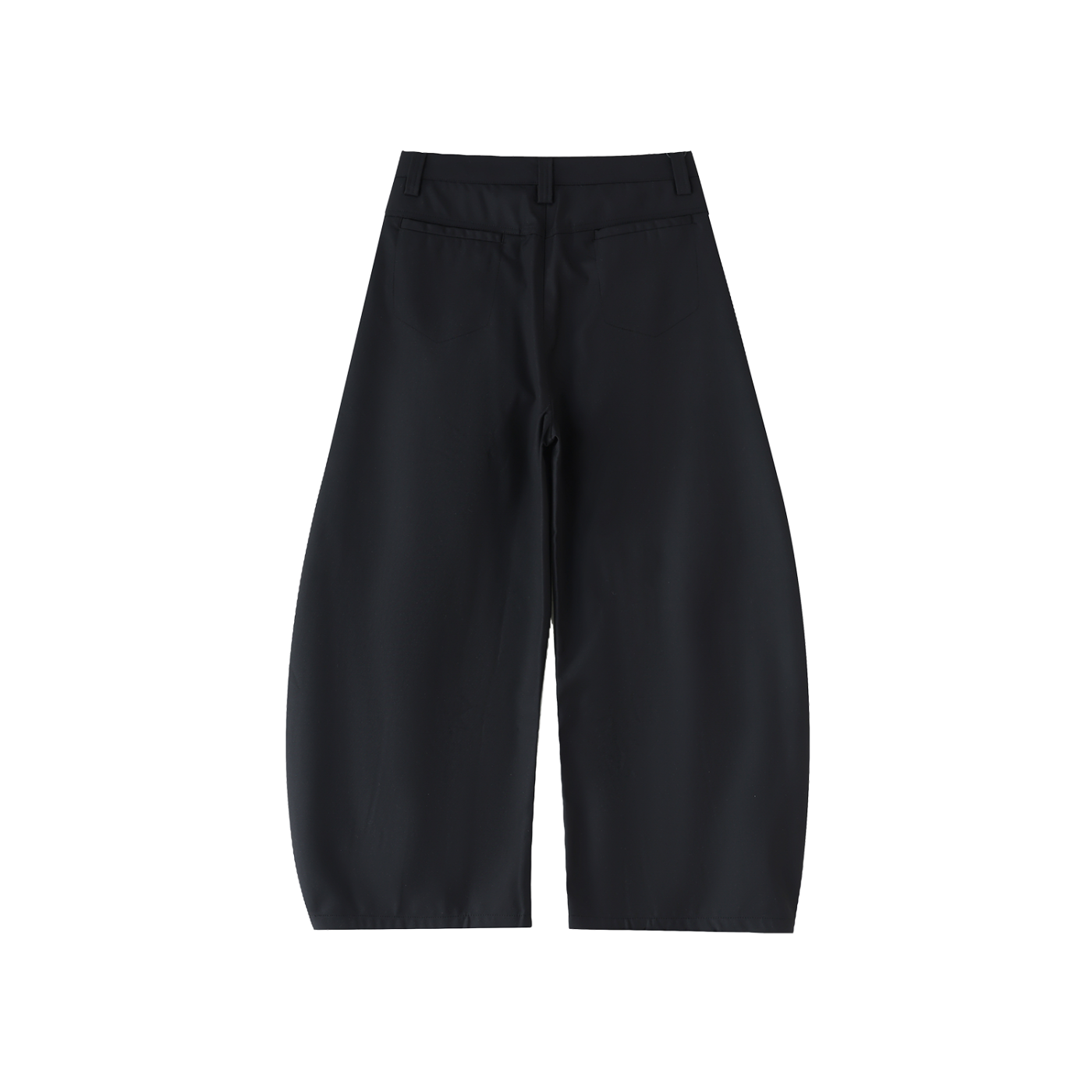 Essential Barrel Leg Pants-3