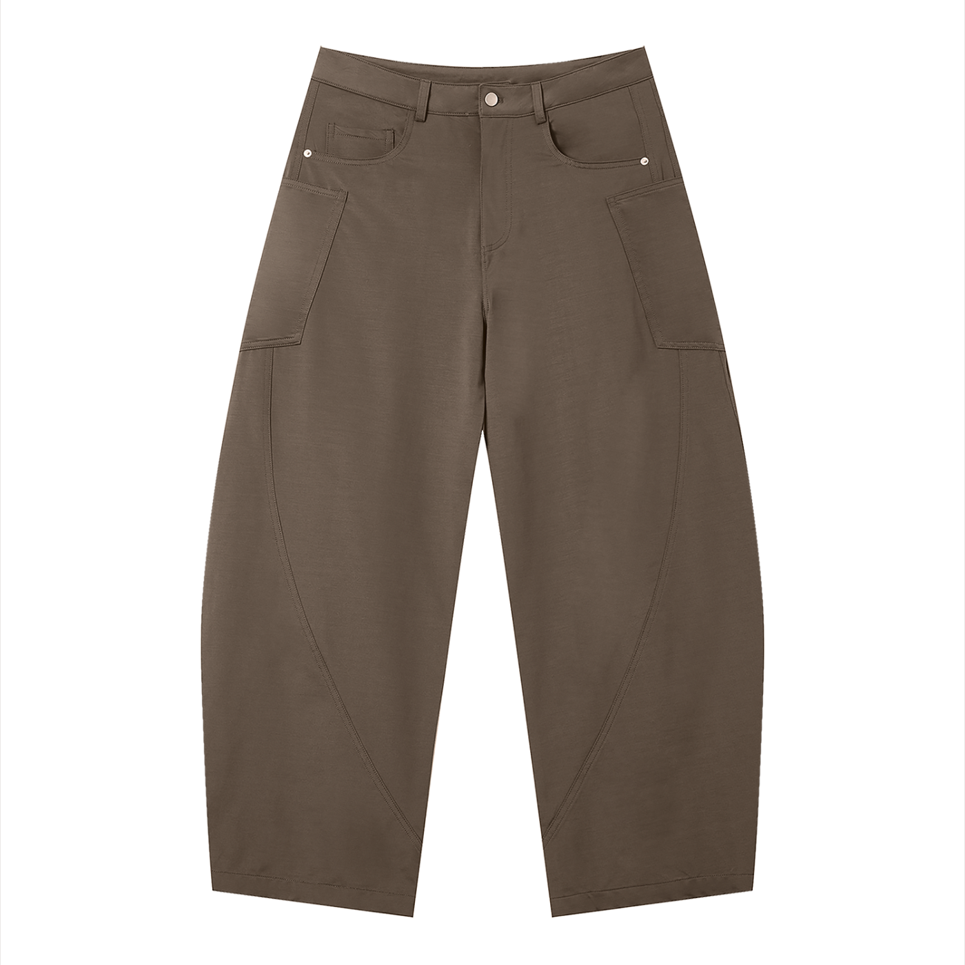 Barrel Leg Carpenter Pants-11