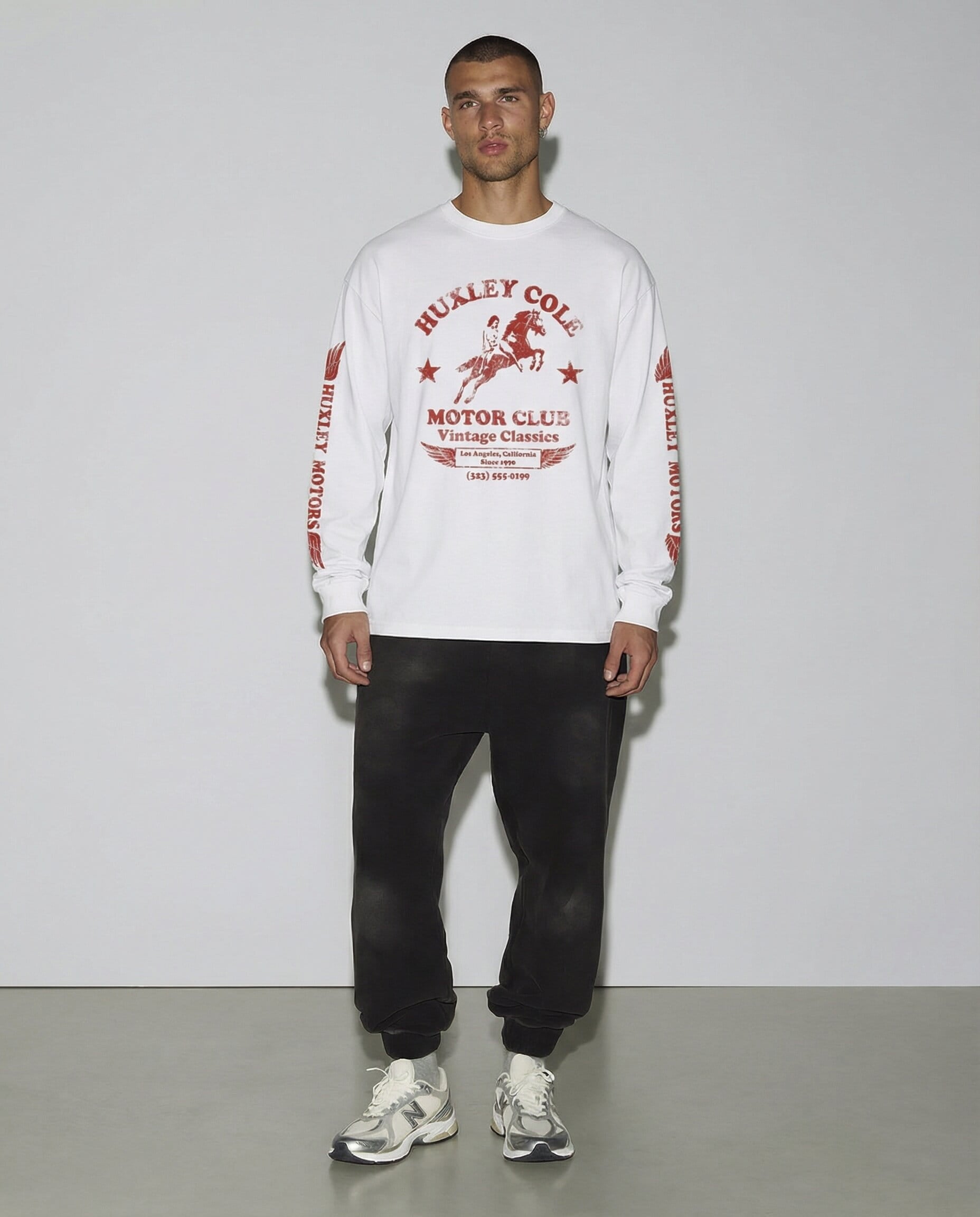 Motor Club Long Sleeve T-Shirt-3