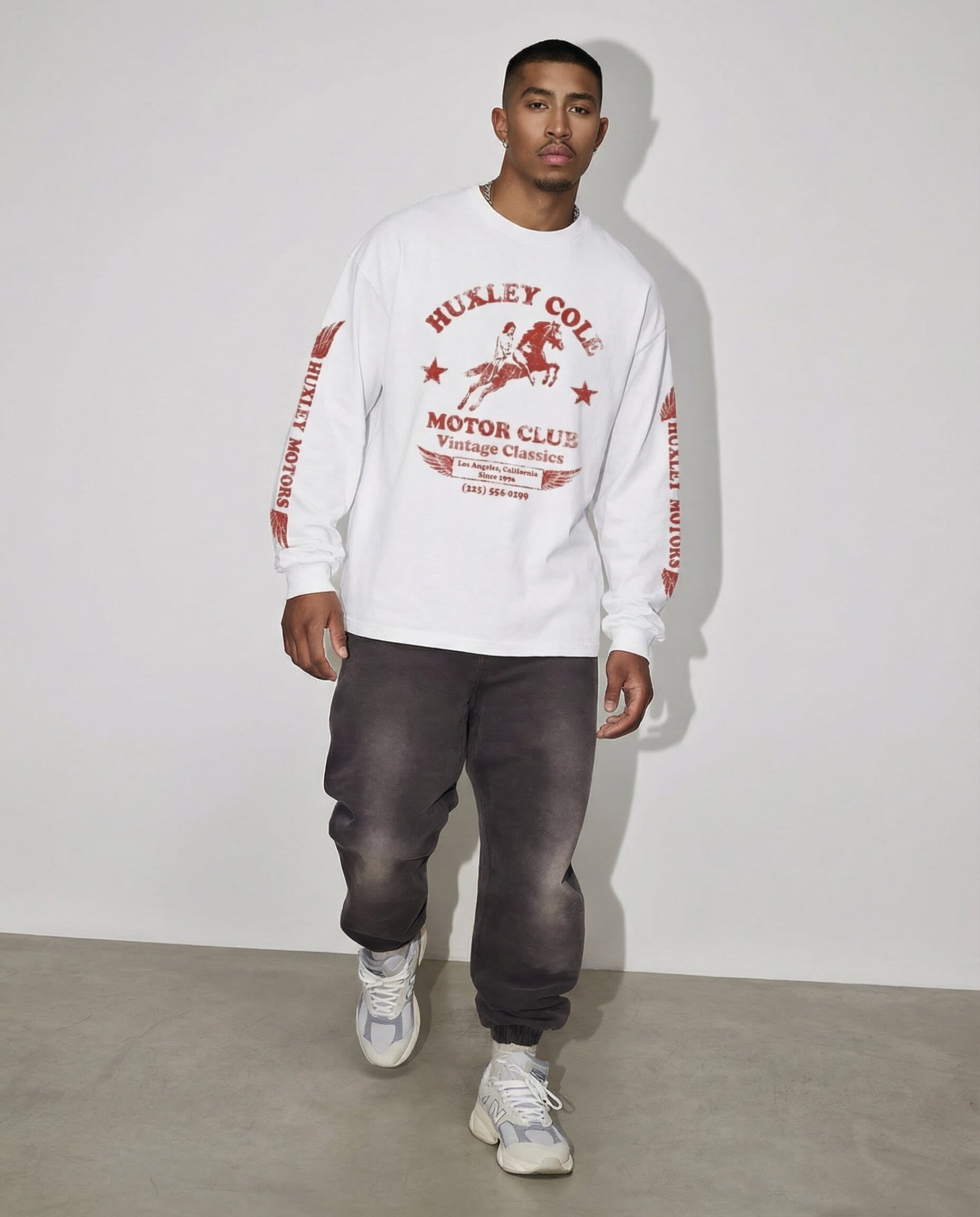 Motor Club Long Sleeve T-Shirt-4