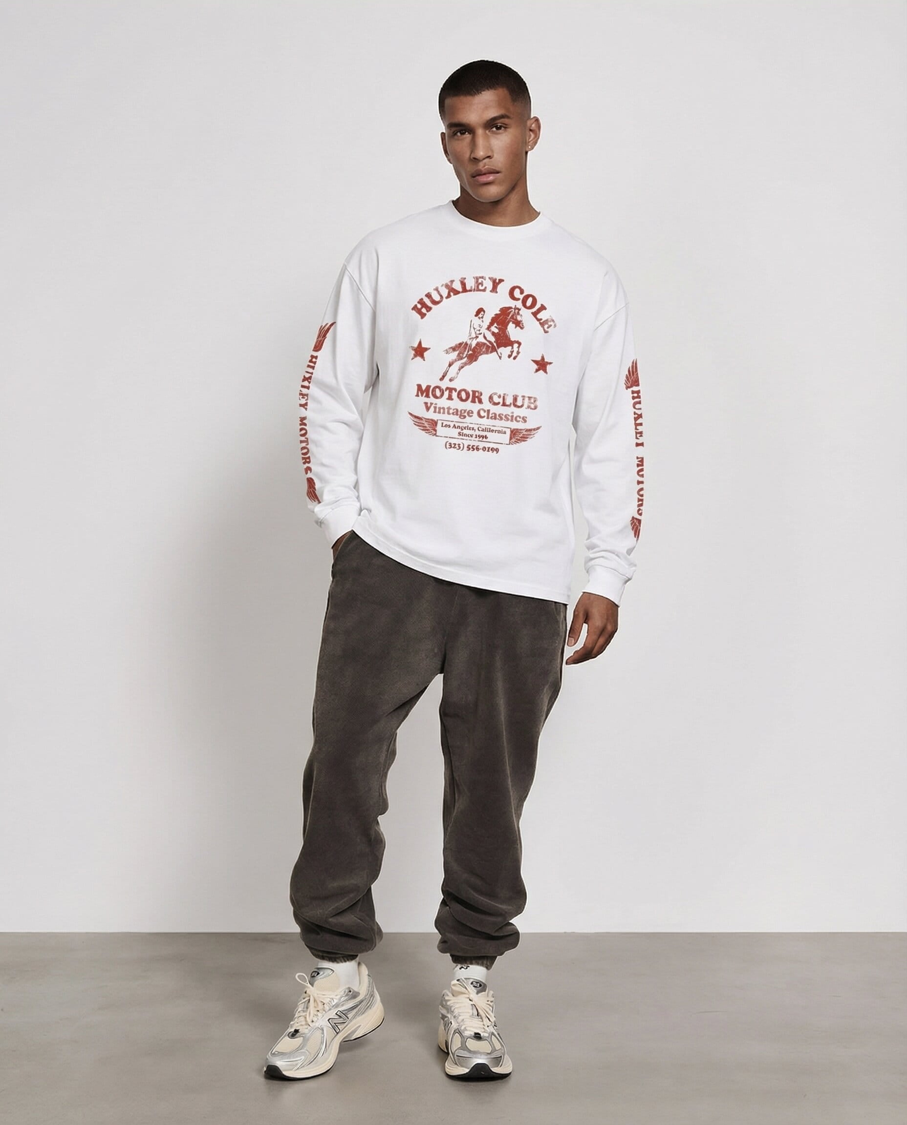Motor Club Long Sleeve T-Shirt-6