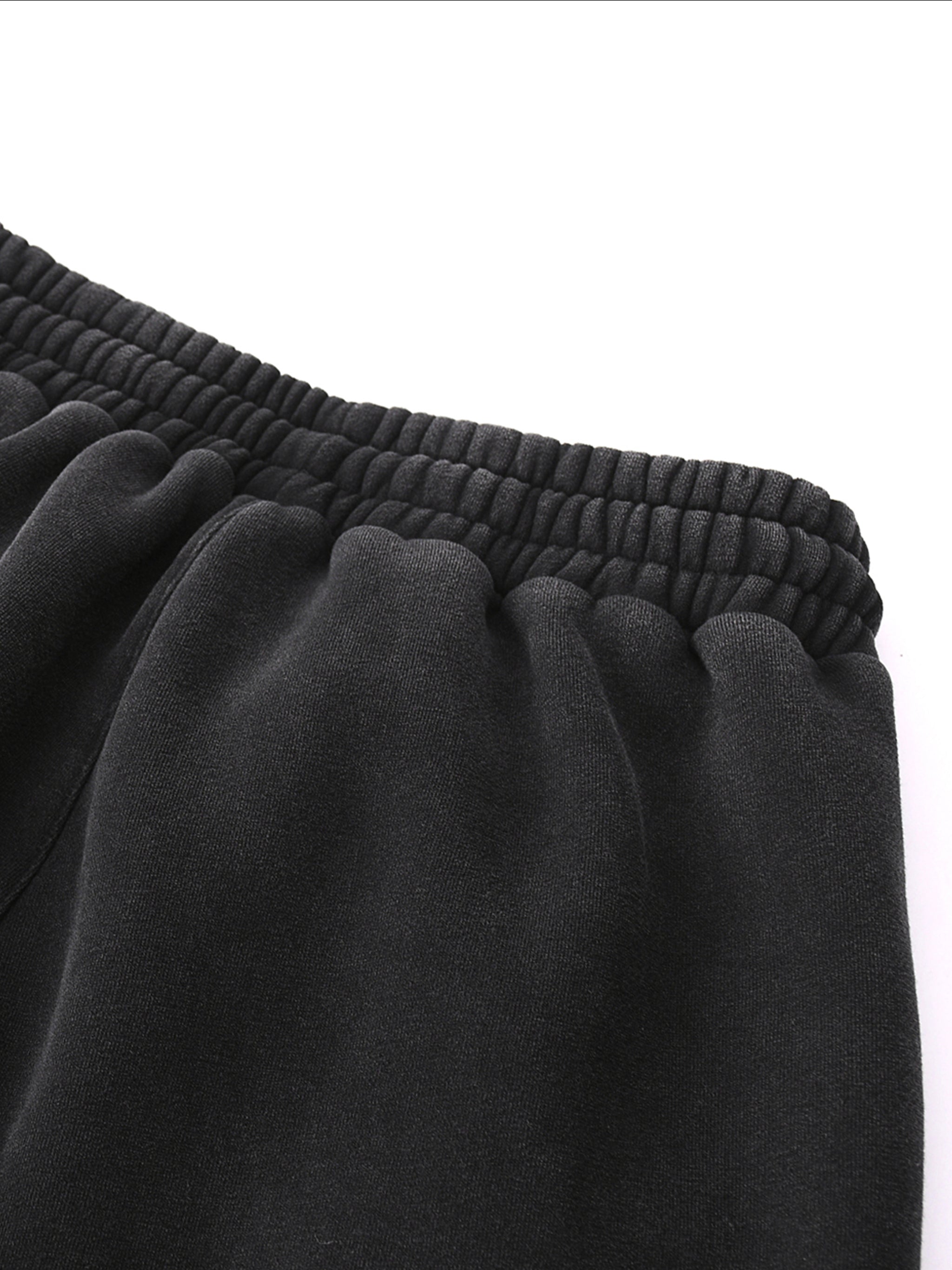 Fleeced Jogger Sweatpants-16