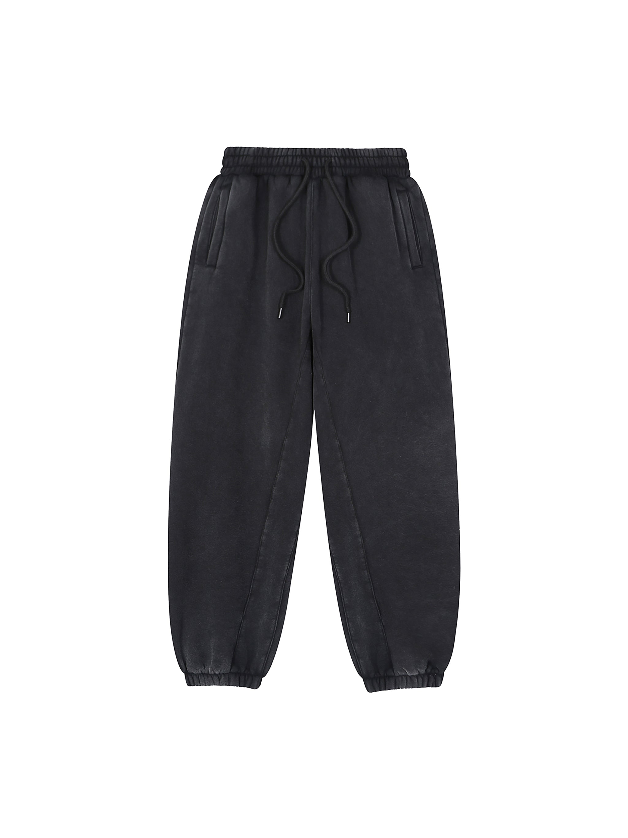 Fleeced Jogger Sweatpants-11