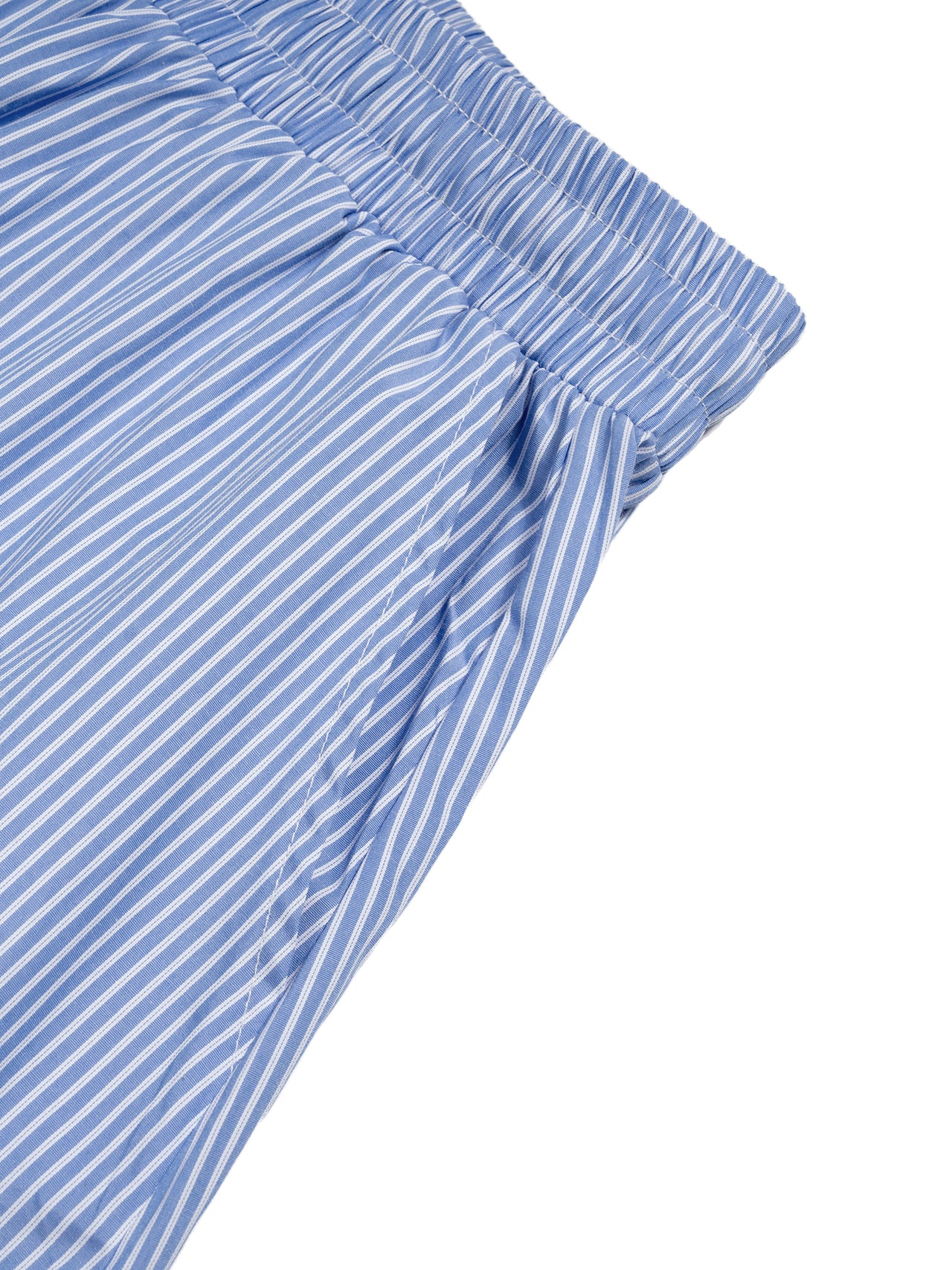 Euro Summer Pinstripe Barrel Pants