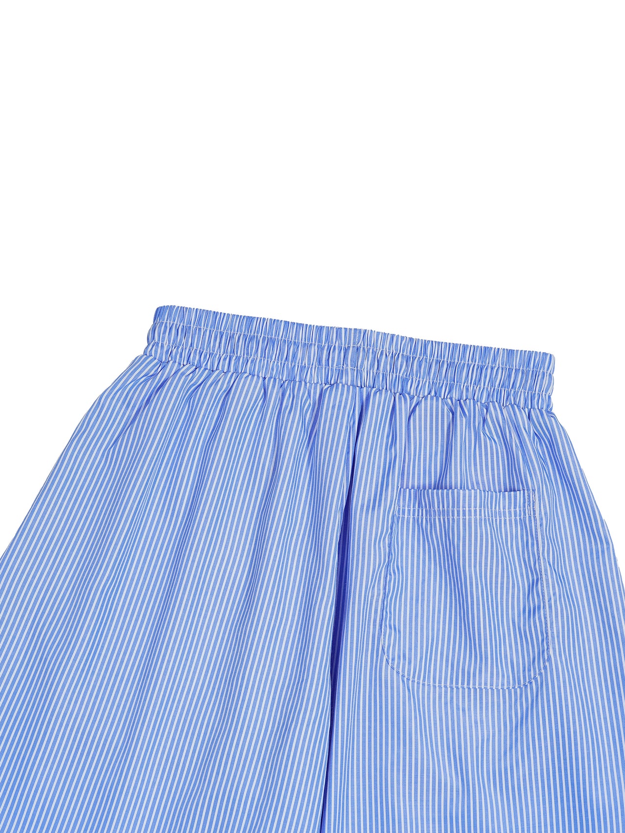 Euro Summer Pinstripe Barrel Pants