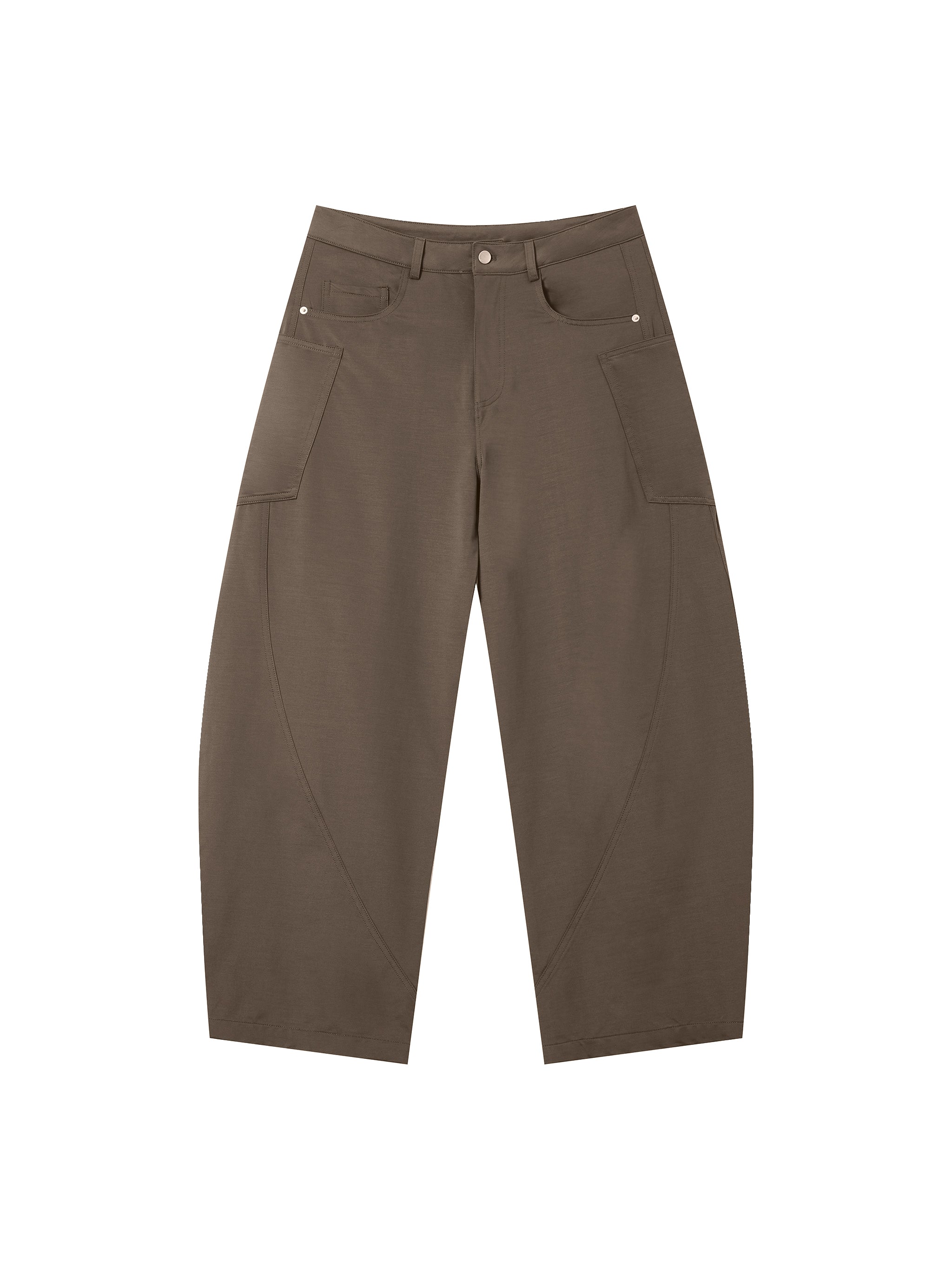 Barrel Leg Carpenter Pants-13