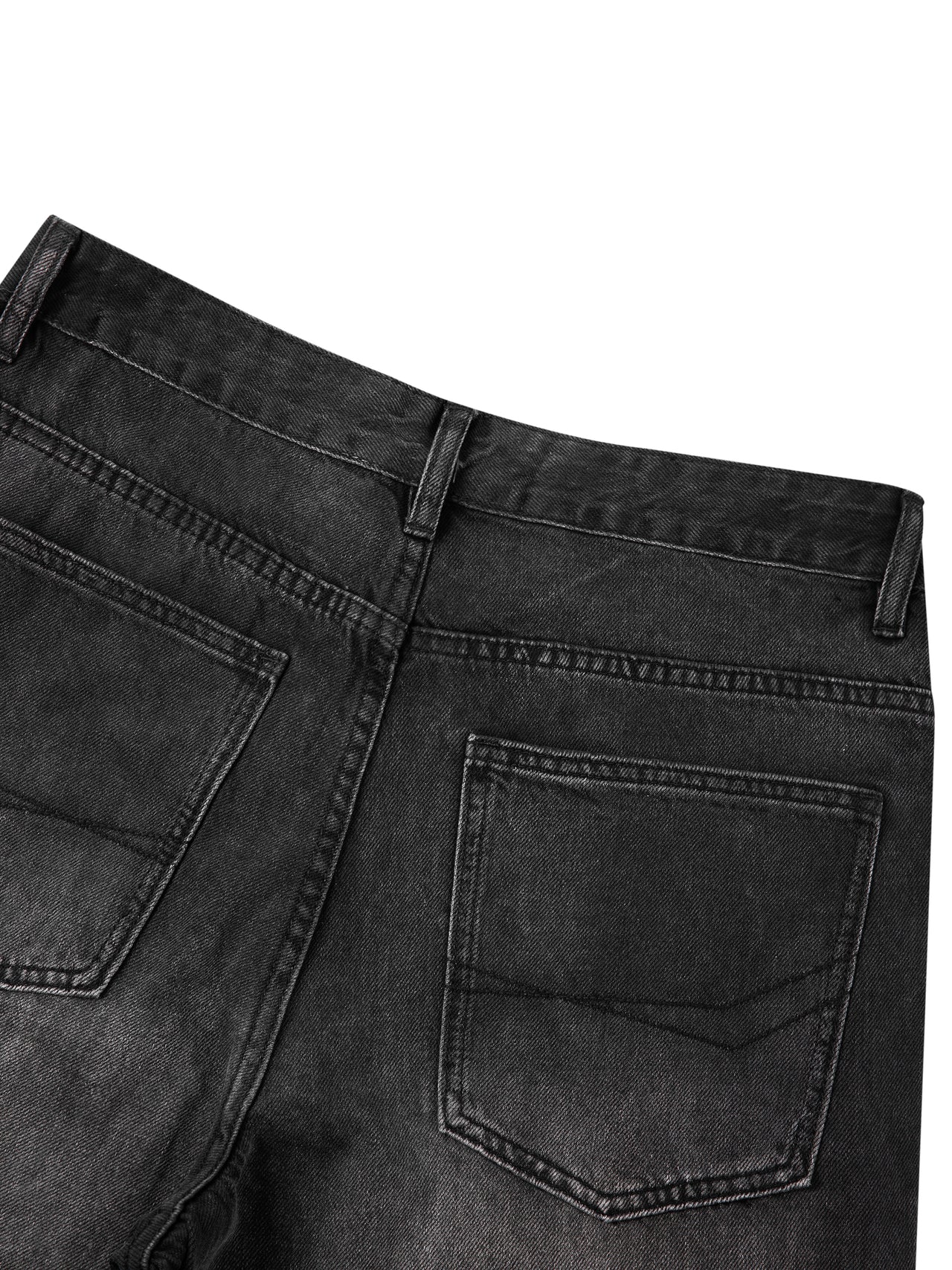 Sunfade Vintage Black Barrel Leg Jeans