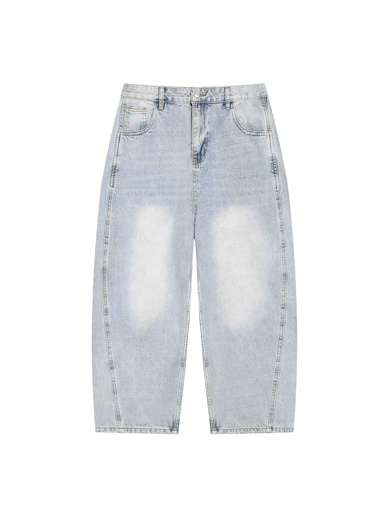 Sunfade Barrel Leg Jeans