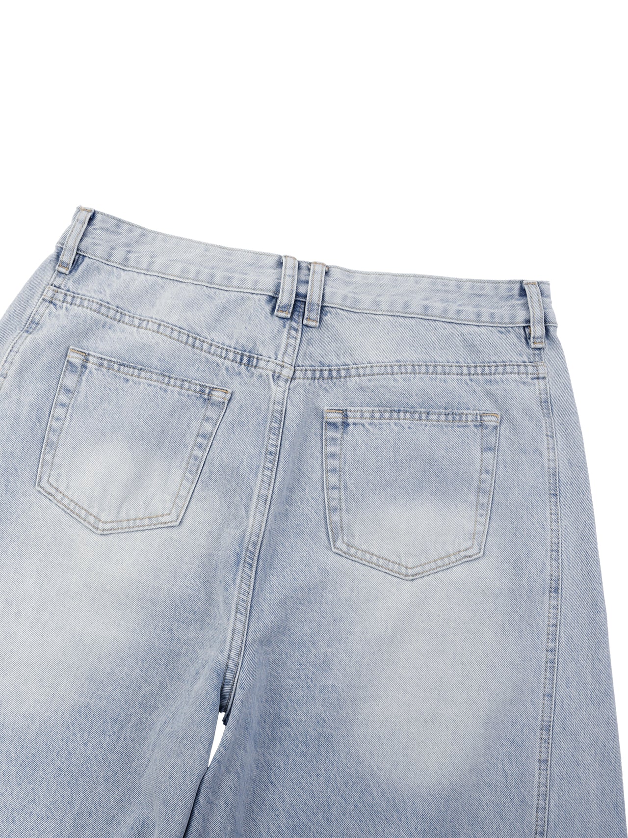 Sunfade Barrel Leg Jeans