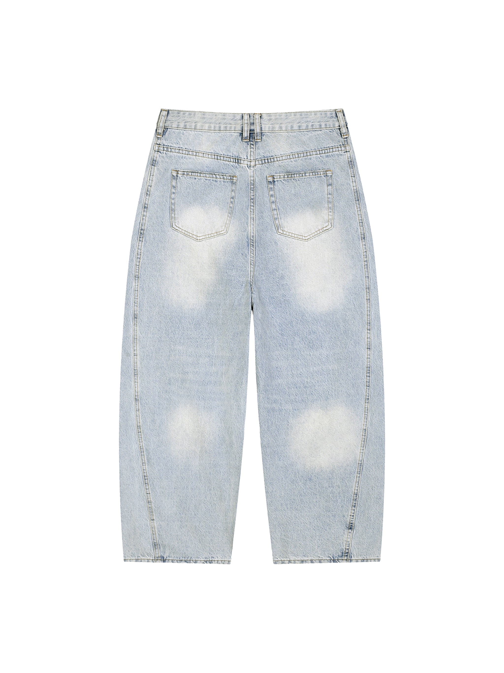 Sunfade Barrel Leg Jeans-10
