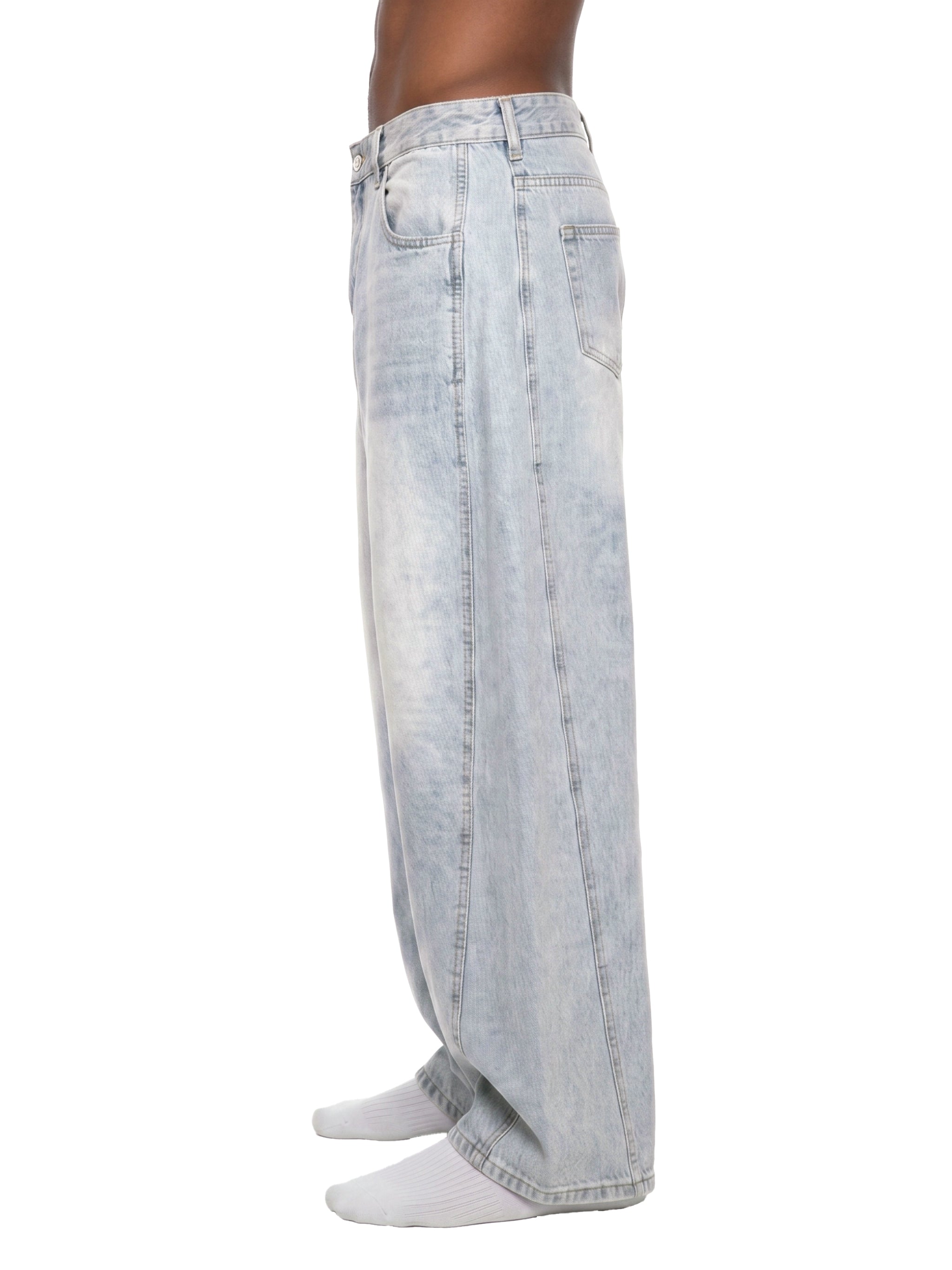 Sunfade Barrel Leg Jeans-4