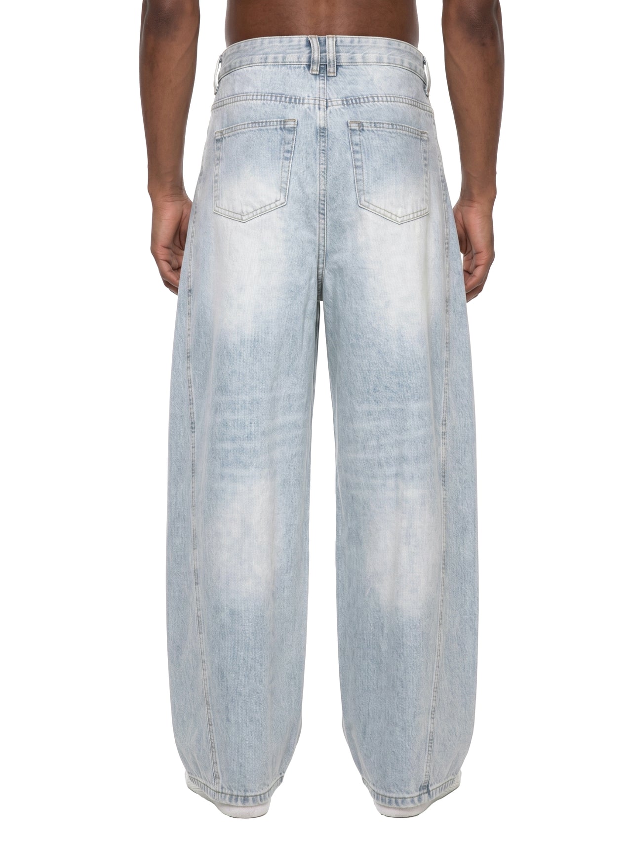 Sunfade Barrel Leg Jeans