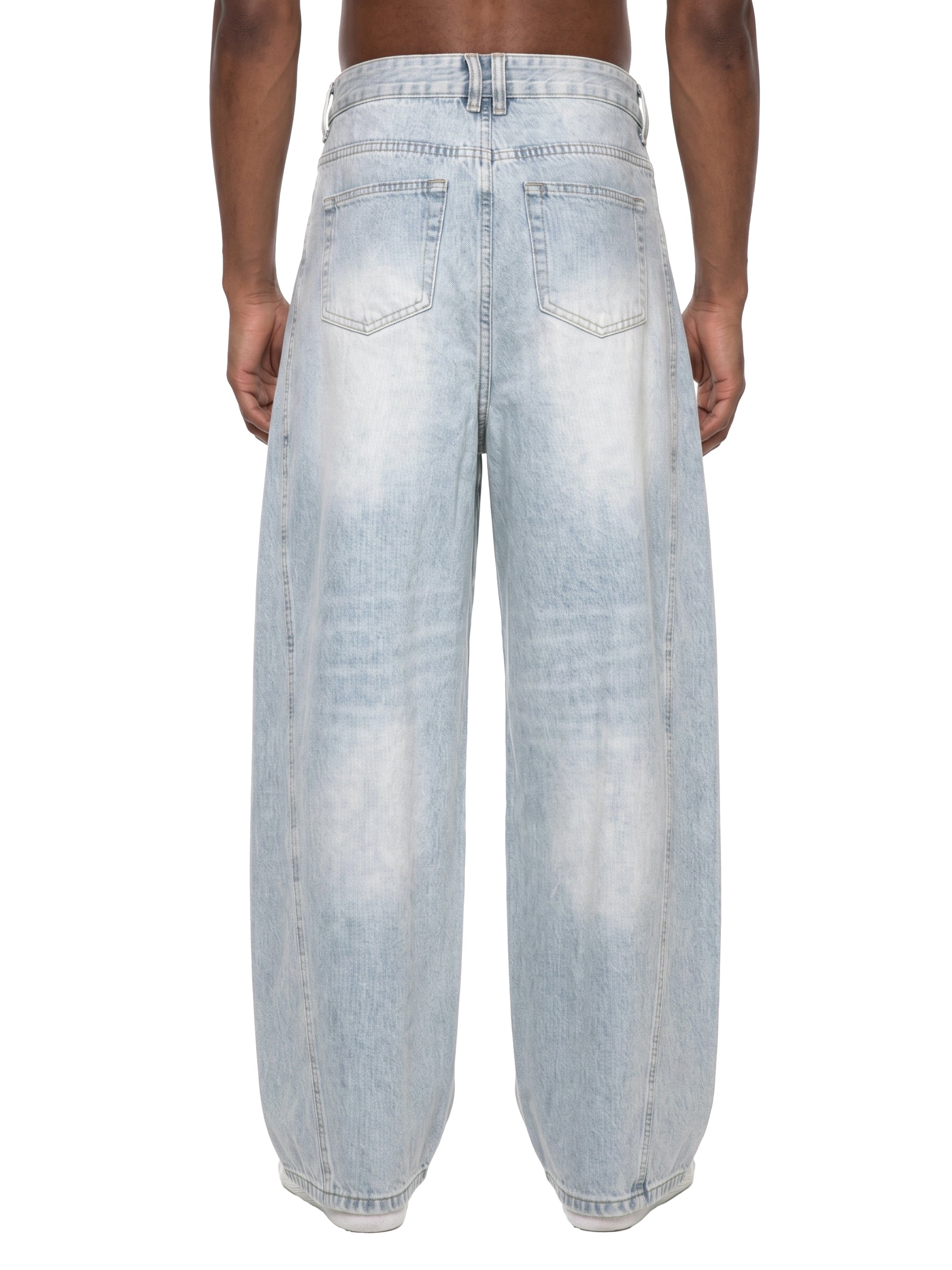Sunfade Barrel Leg Jeans-3