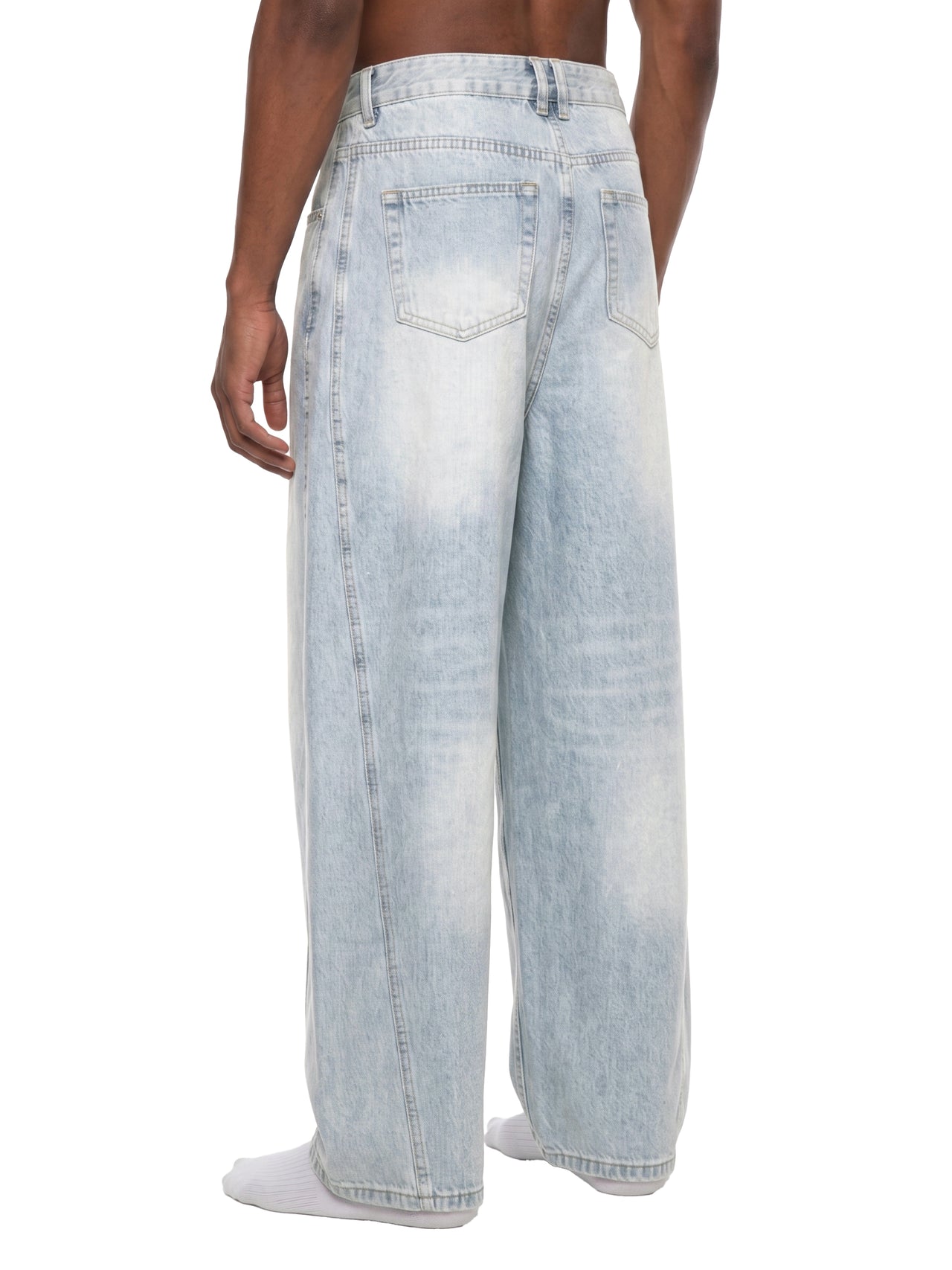 Sunfade Barrel Leg Jeans